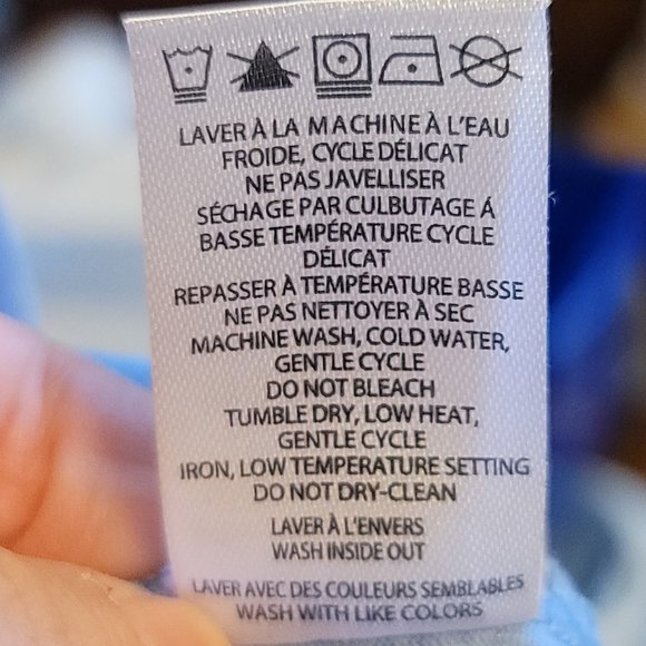 🌟2 for $20!🌟  My Style Blue Tropical Print T Shirt - Picture 6 of 6